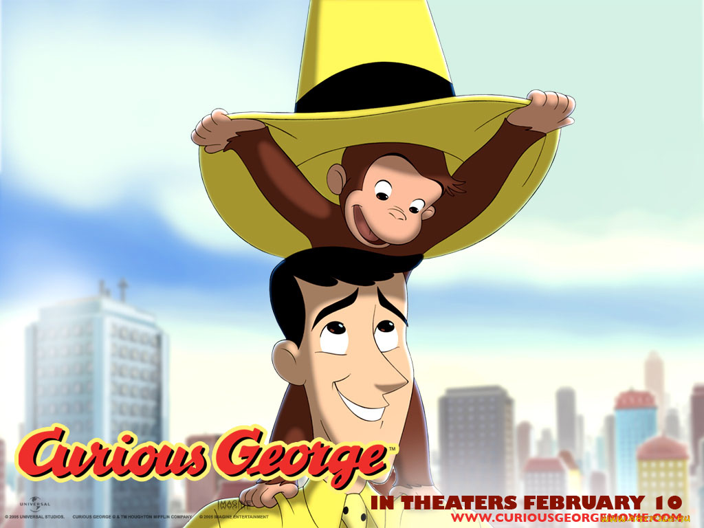 мультфильмы, curious, george