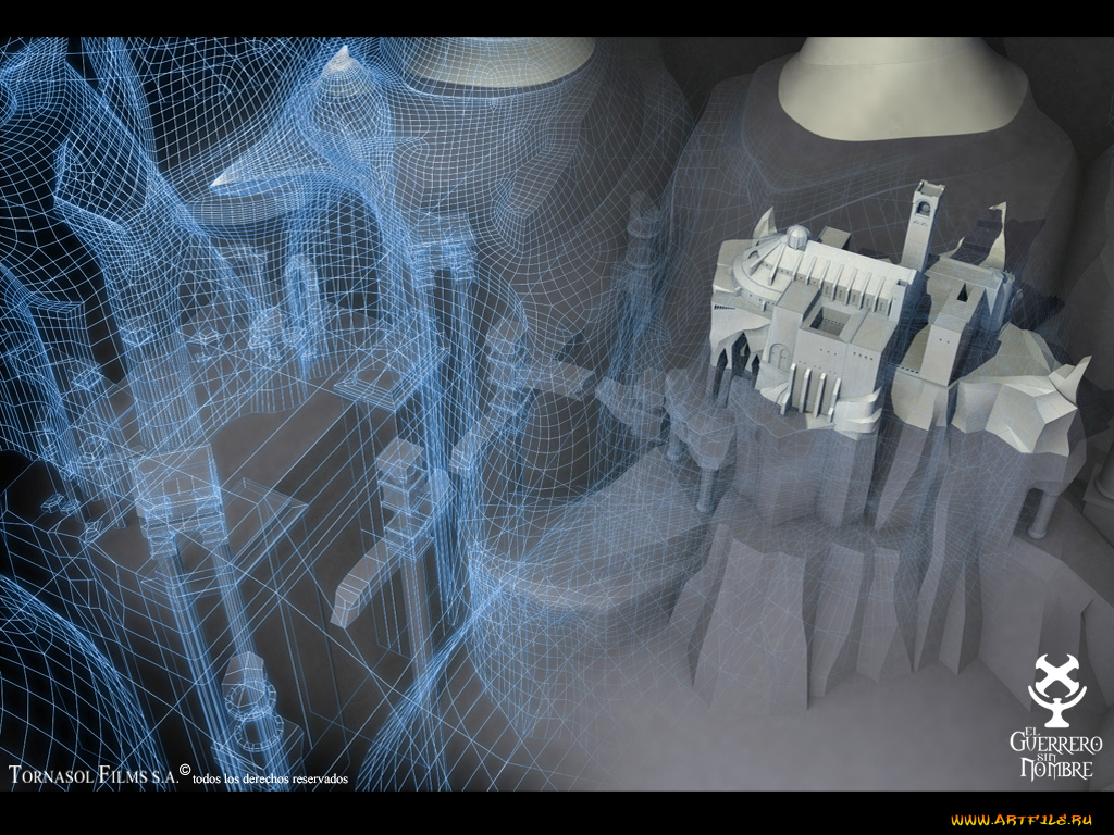 мультфильмы, el, guerrero, sin, nombre