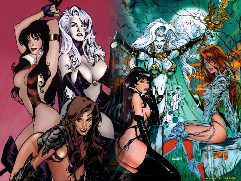 рисованные, комиксы