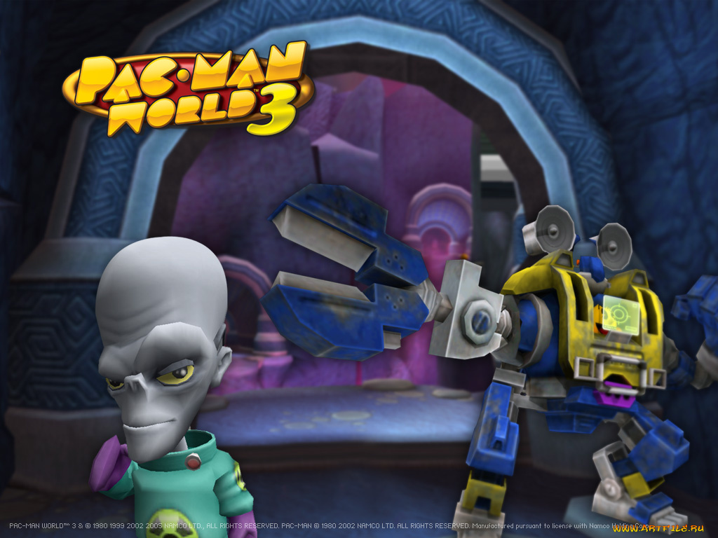 видео, игры, pac, man, world