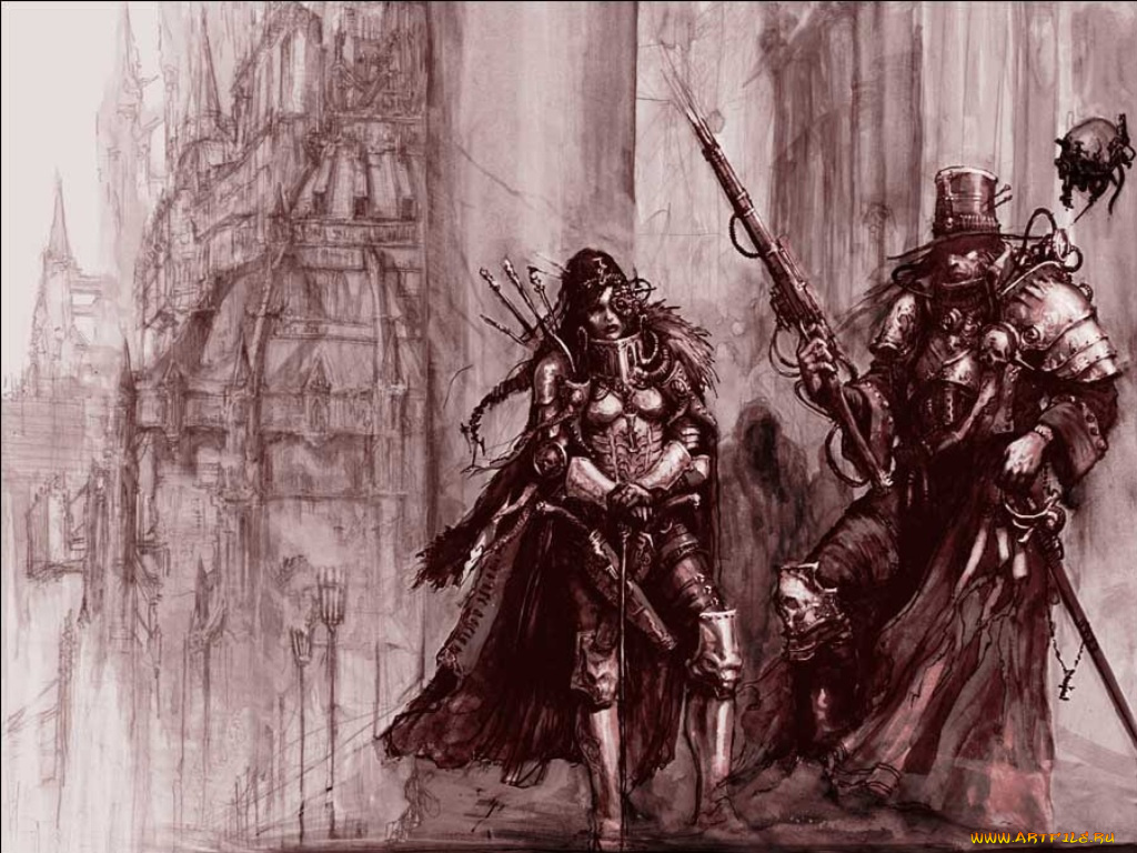 видео, игры, warhammer, 40, 000, dawn, of, war