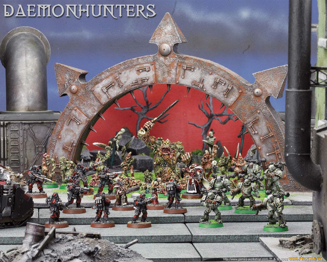 видео, игры, warhammer, 40, 000, dawn, of, war