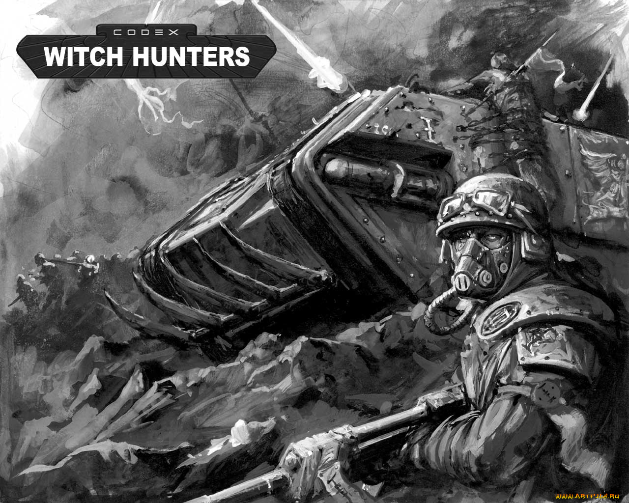 видео, игры, warhammer, 40, 000, dawn, of, war