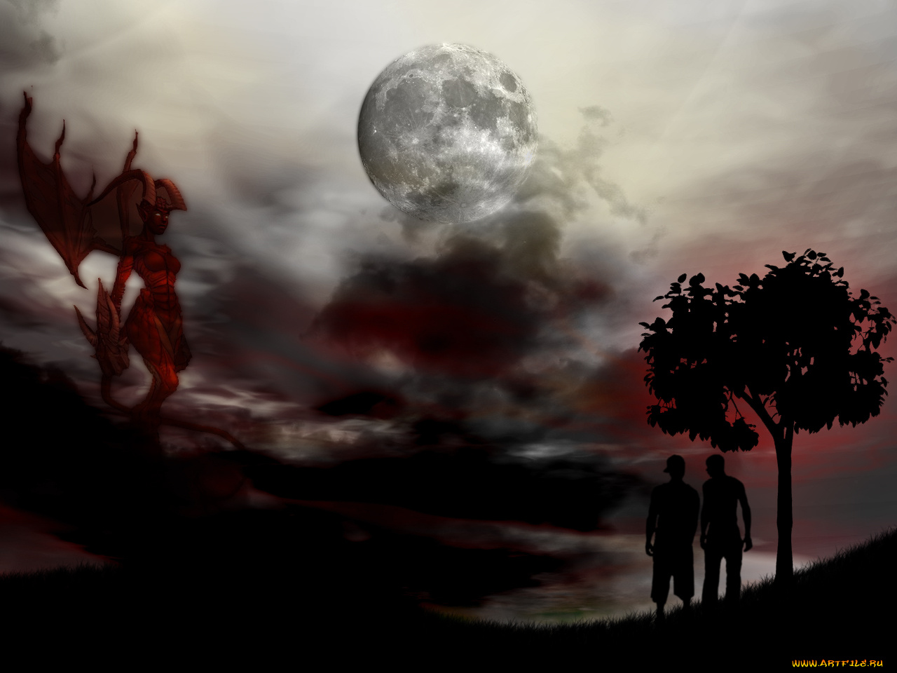 фэнтези, демоны