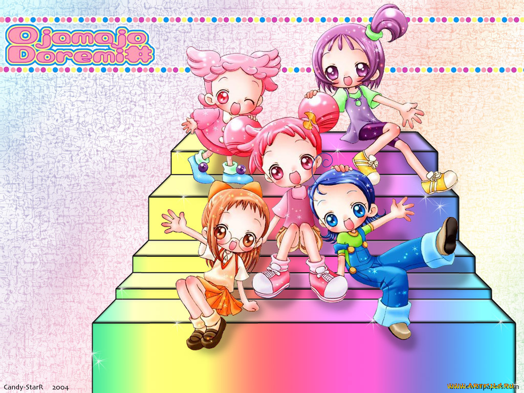 аниме, ojamajo, doremi