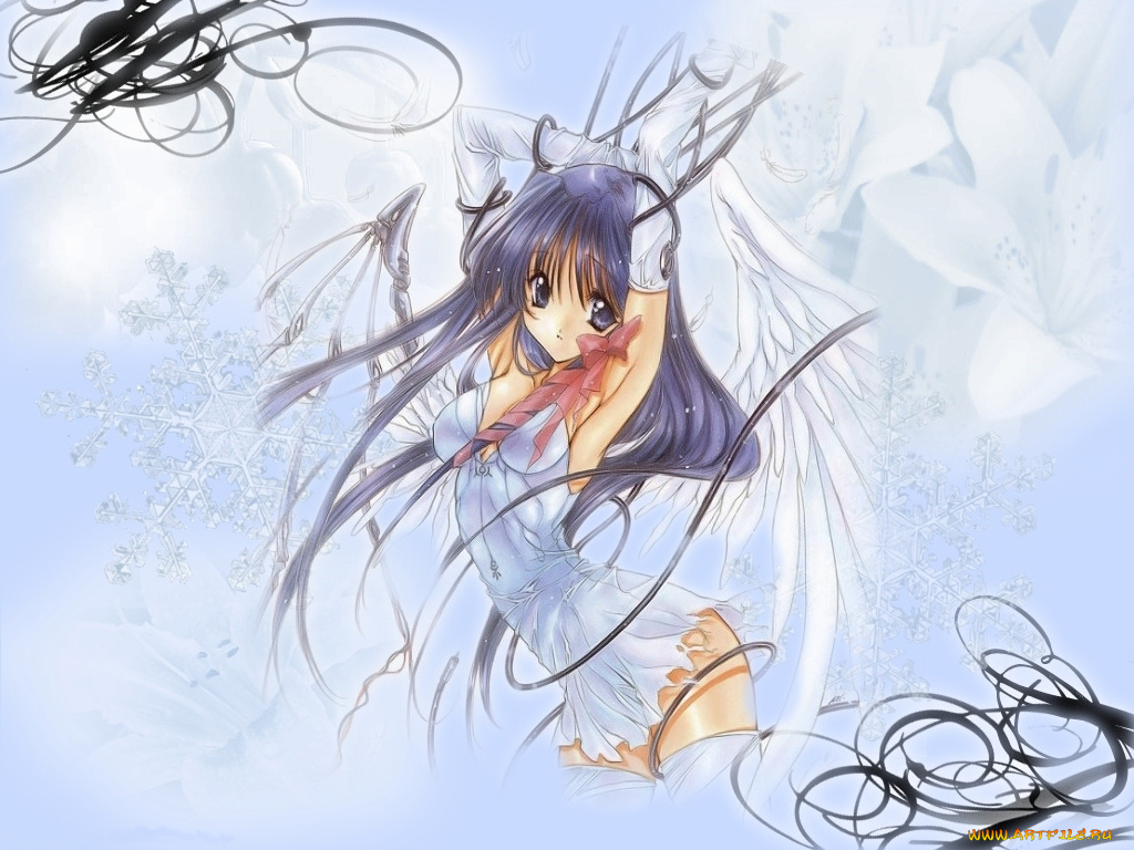 аниме, angel, dust