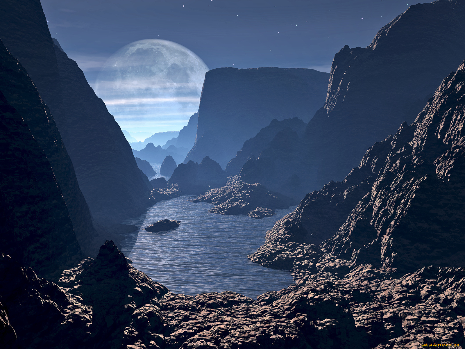 3д, графика, nature, landscape, природа