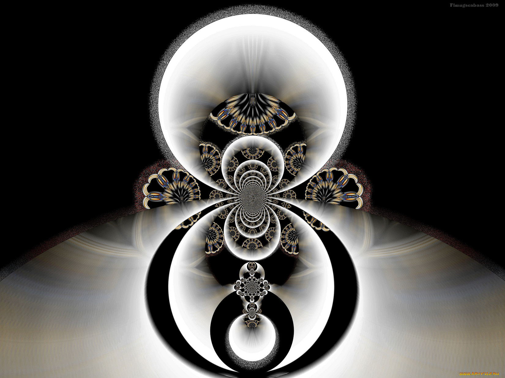 3д, графика, fractal, фракталы