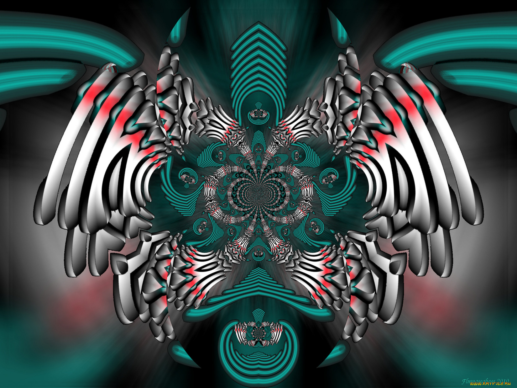 3д, графика, fractal, фракталы, фрактал