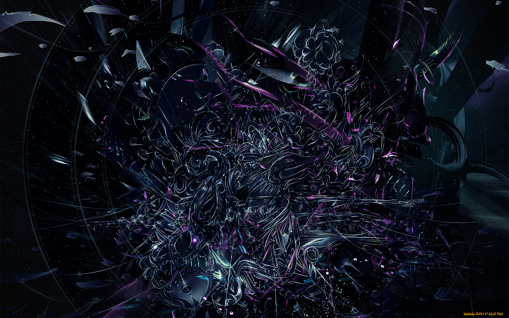 3д, графика, abstract, абстракции