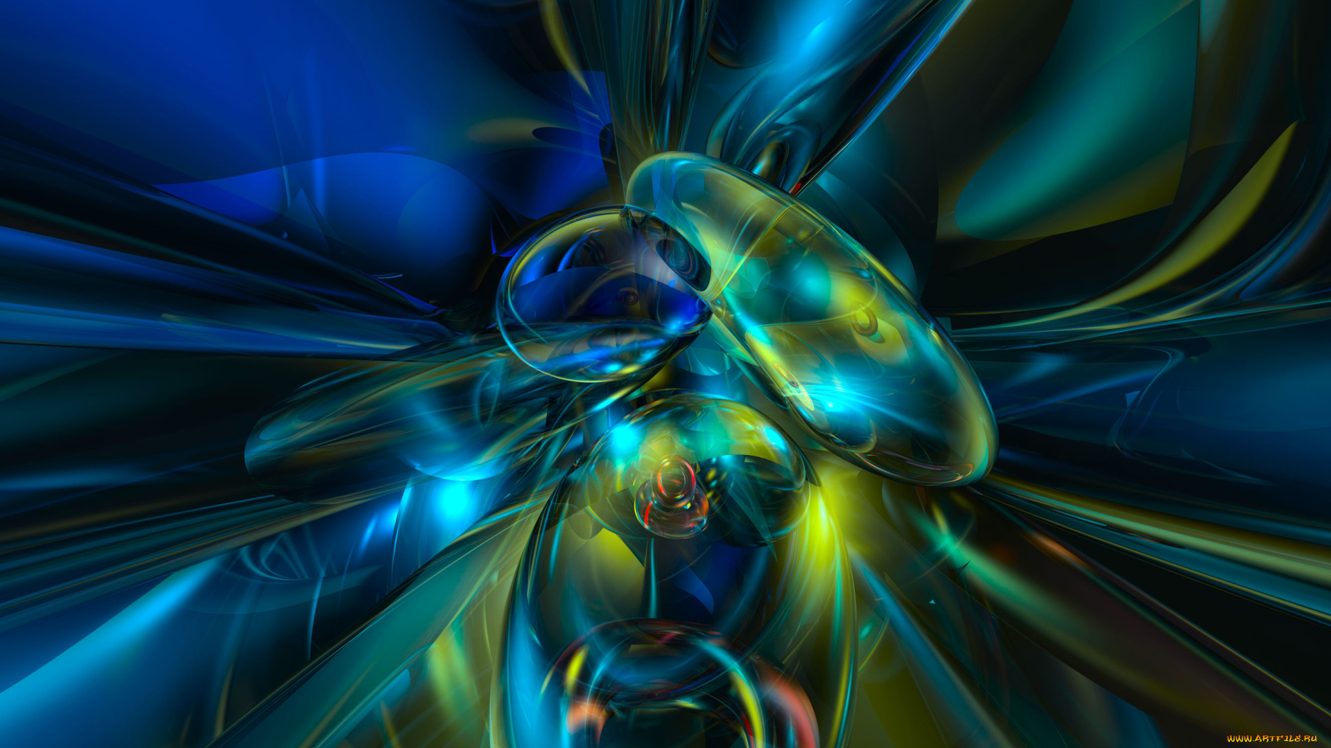 3д, графика, abstract, абстракции