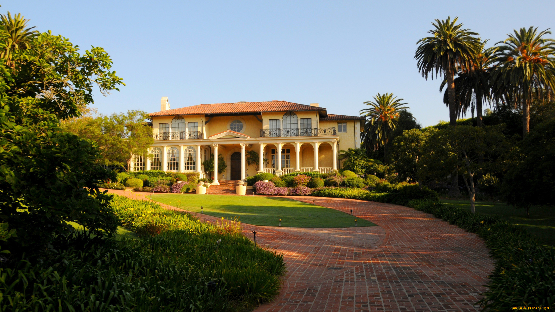 города, здания, дома, колонны, крыльцо