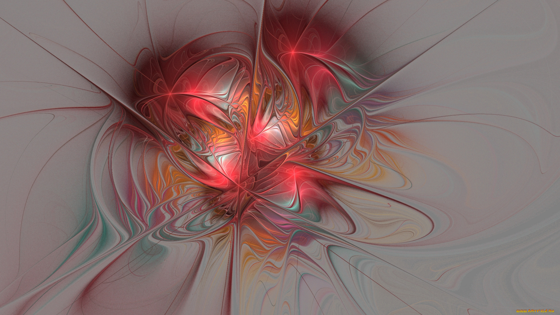 3д, графика, fractal, фракталы, фон, узор, цвета