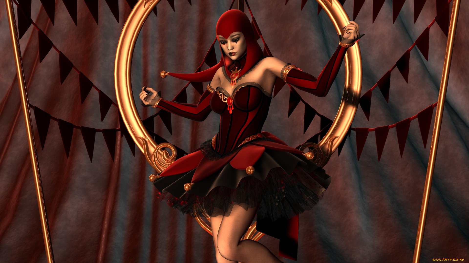 3д, графика, люди, , people, взгляд, девушка