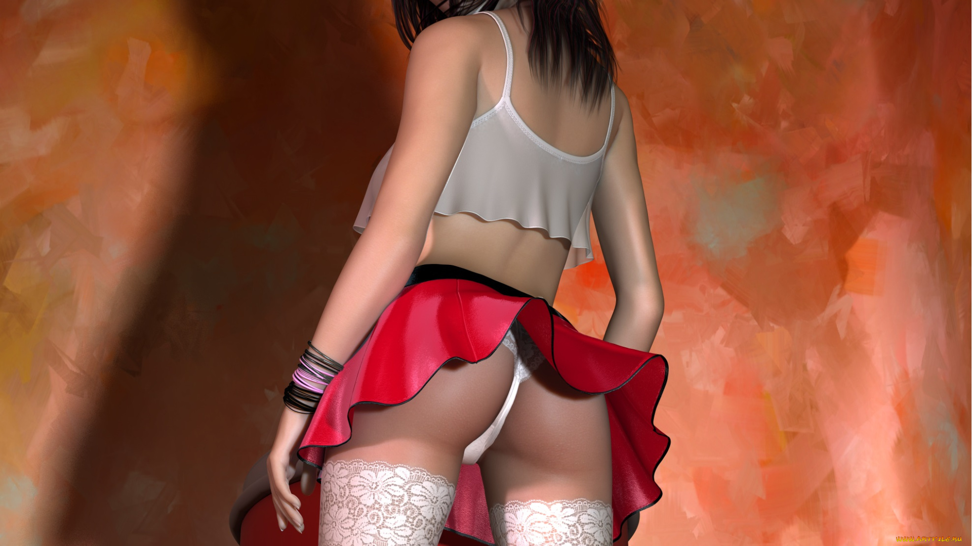 3д, графика, люди, , people, взгляд, девушка