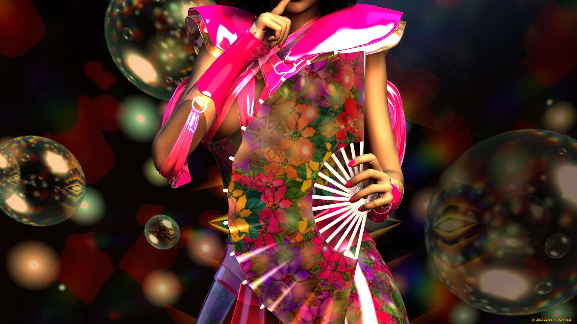 3д, графика, люди, , people, взгляд, девушка