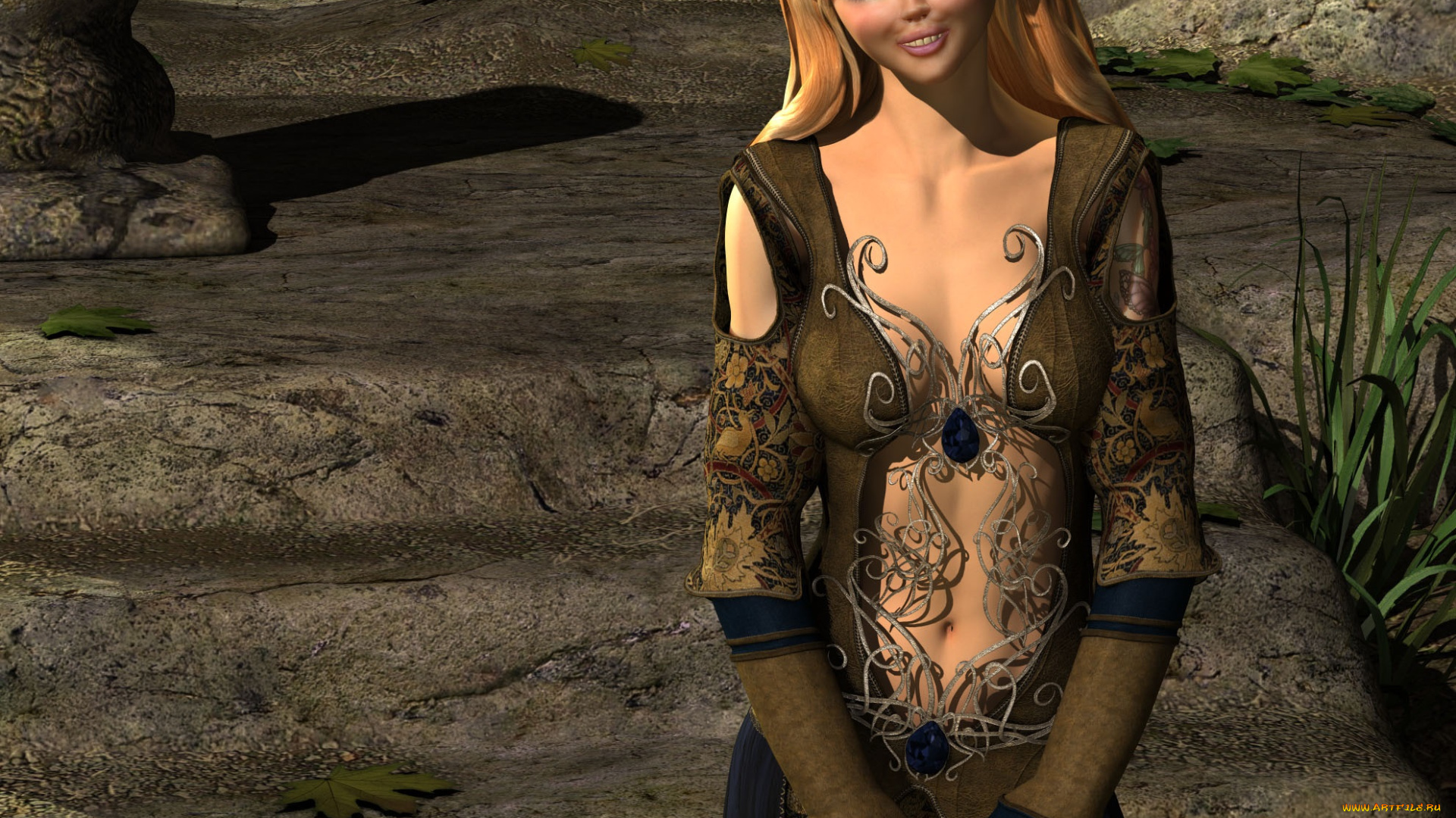 3д, графика, люди, , people, взгляд, девушка