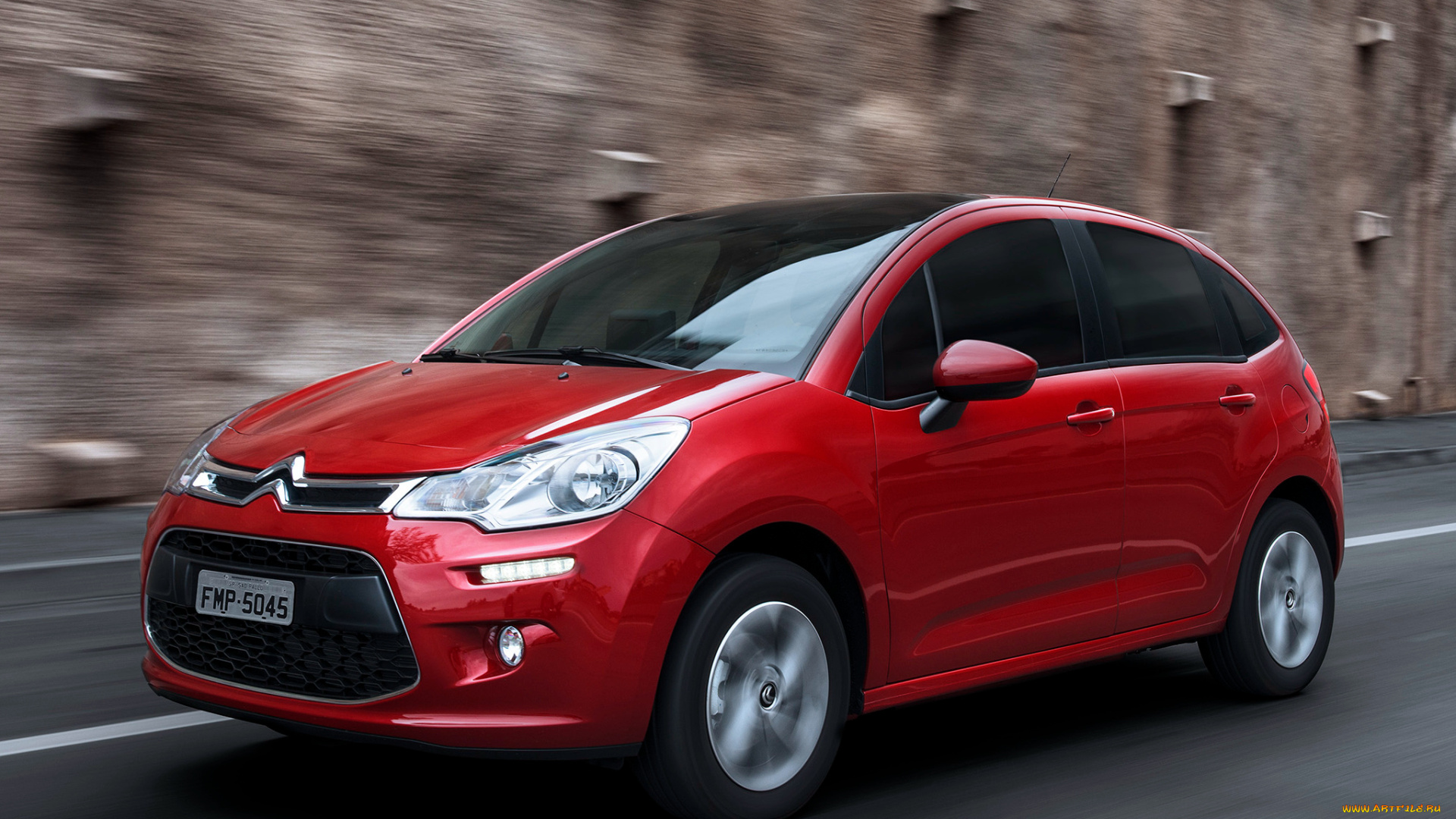 автомобили, citroen, br-spec, citroеn, c3, красный