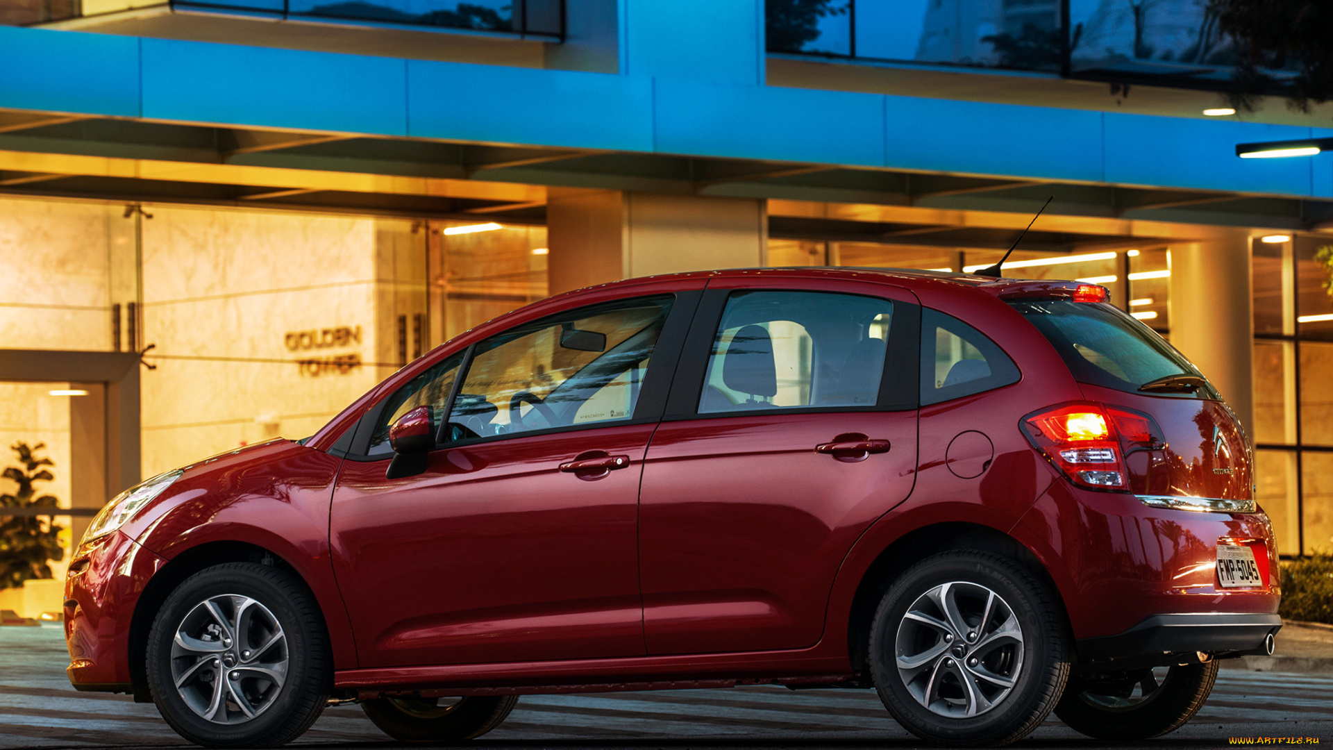 автомобили, citroen, красный, citroеn, c3, br-spec