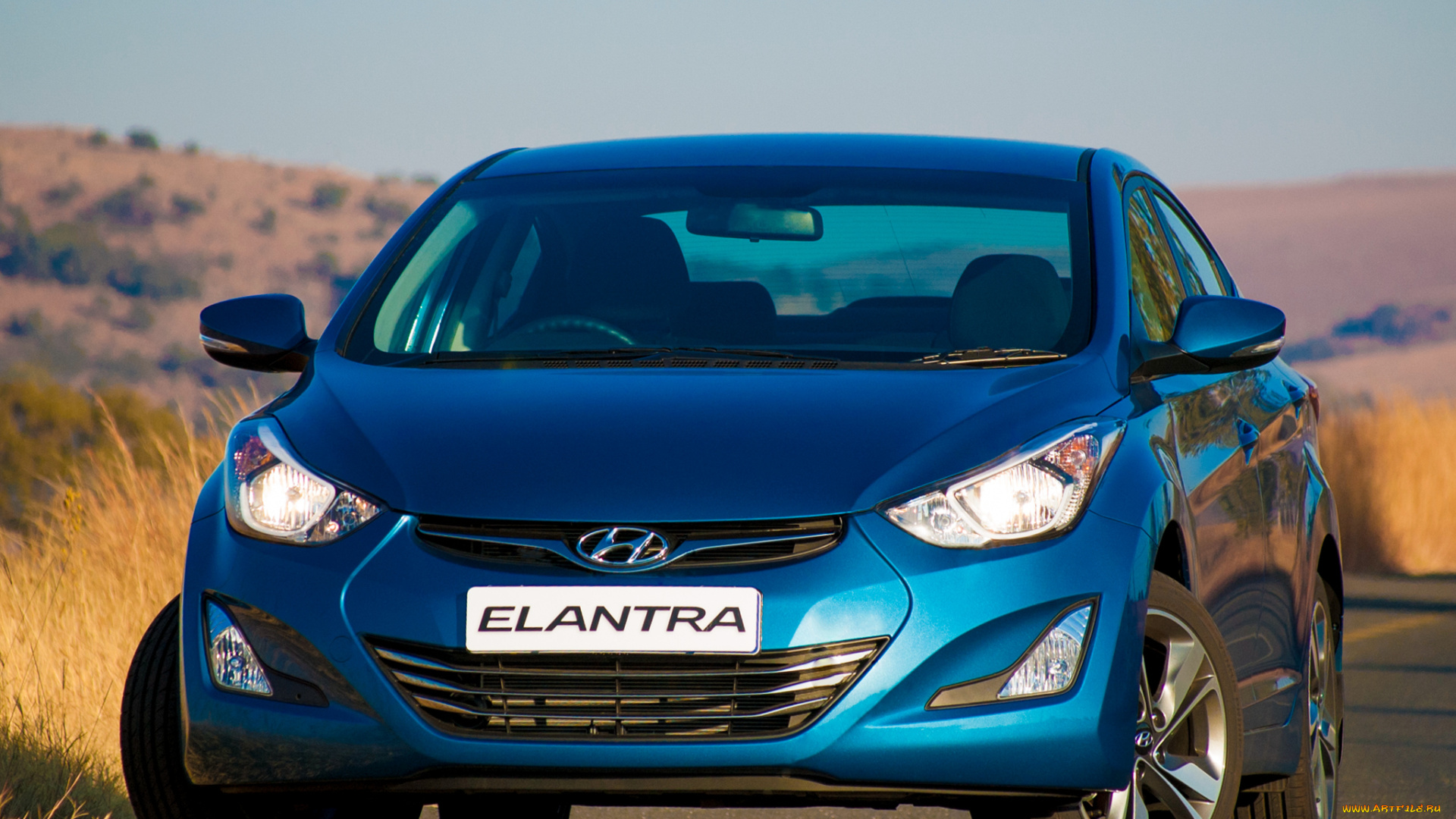 автомобили, hyundai, 2014г, za-spec, синий, elantra