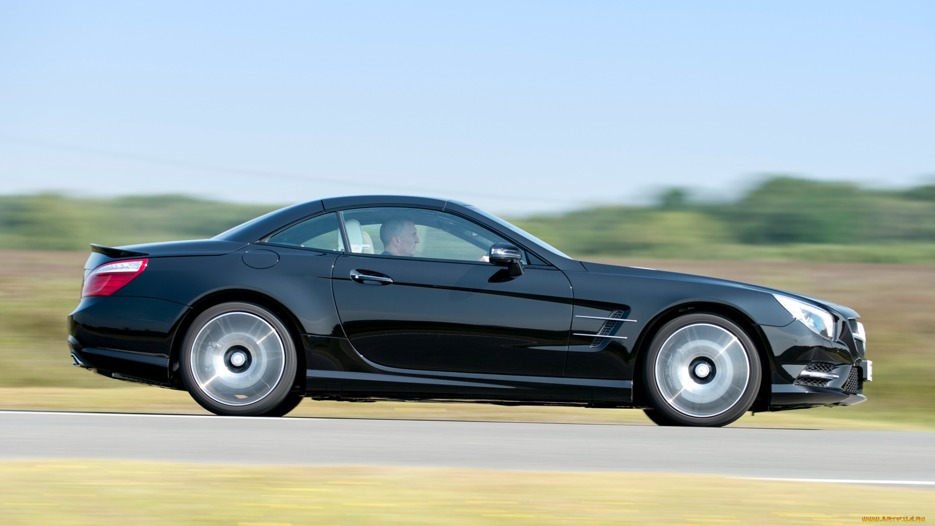 автомобили, mercedes-benz, темный, 2014г, r231, package, uk-spec, sports, amg, sl, 400