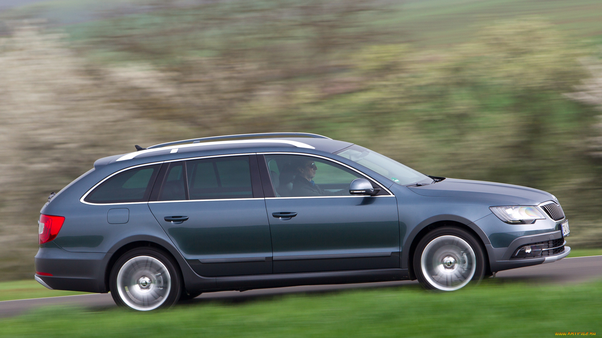 автомобили, skoda, 2014г, outdoor, combi, superb