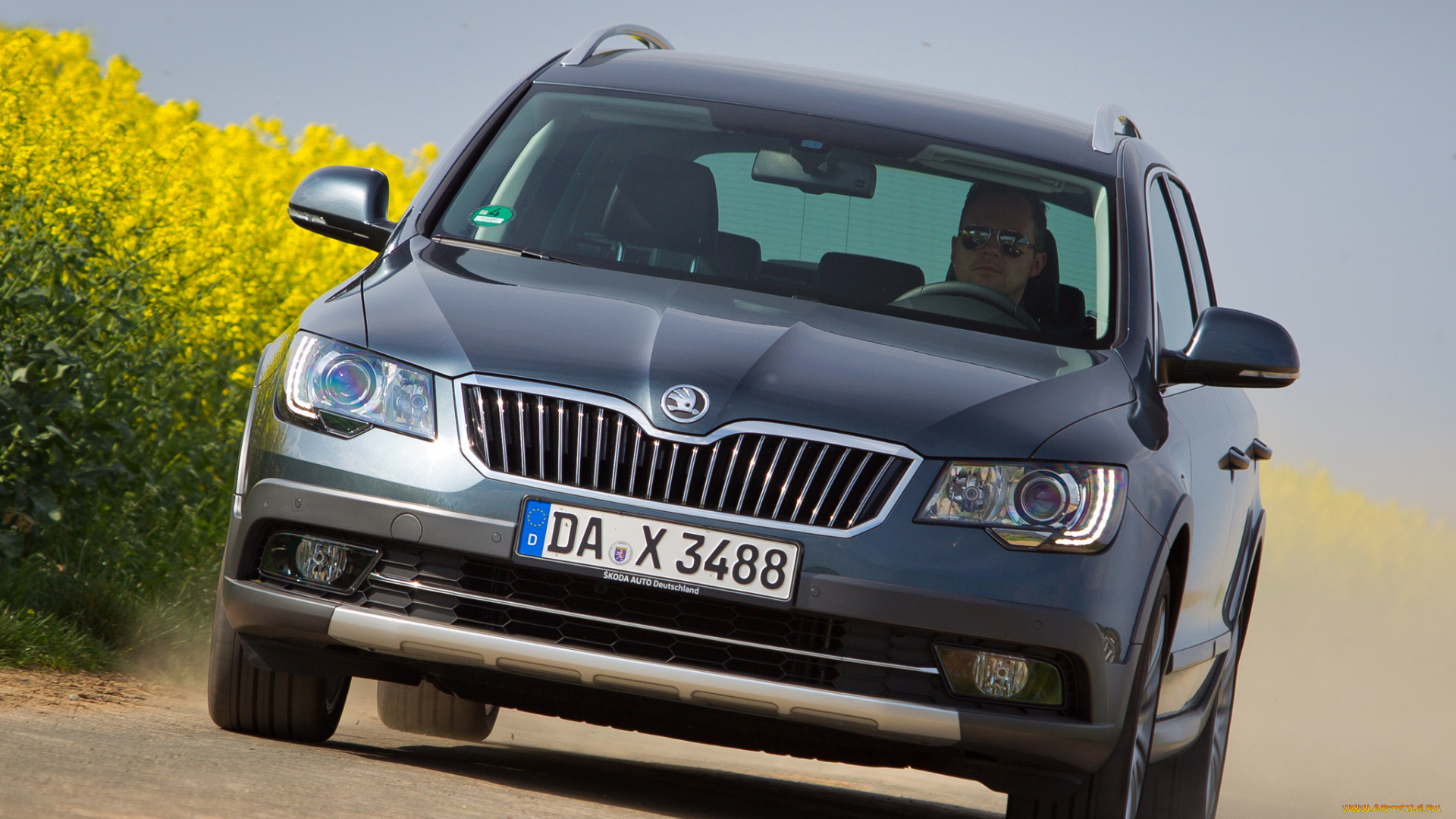 автомобили, skoda, 2014г, outdoor, combi, superb