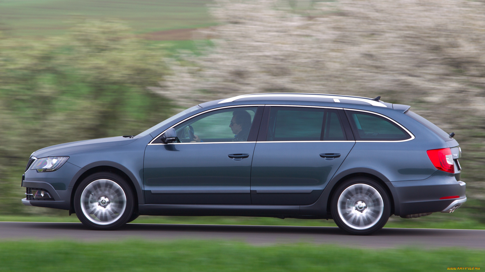 автомобили, skoda, outdoor, combi, 2014г, superb