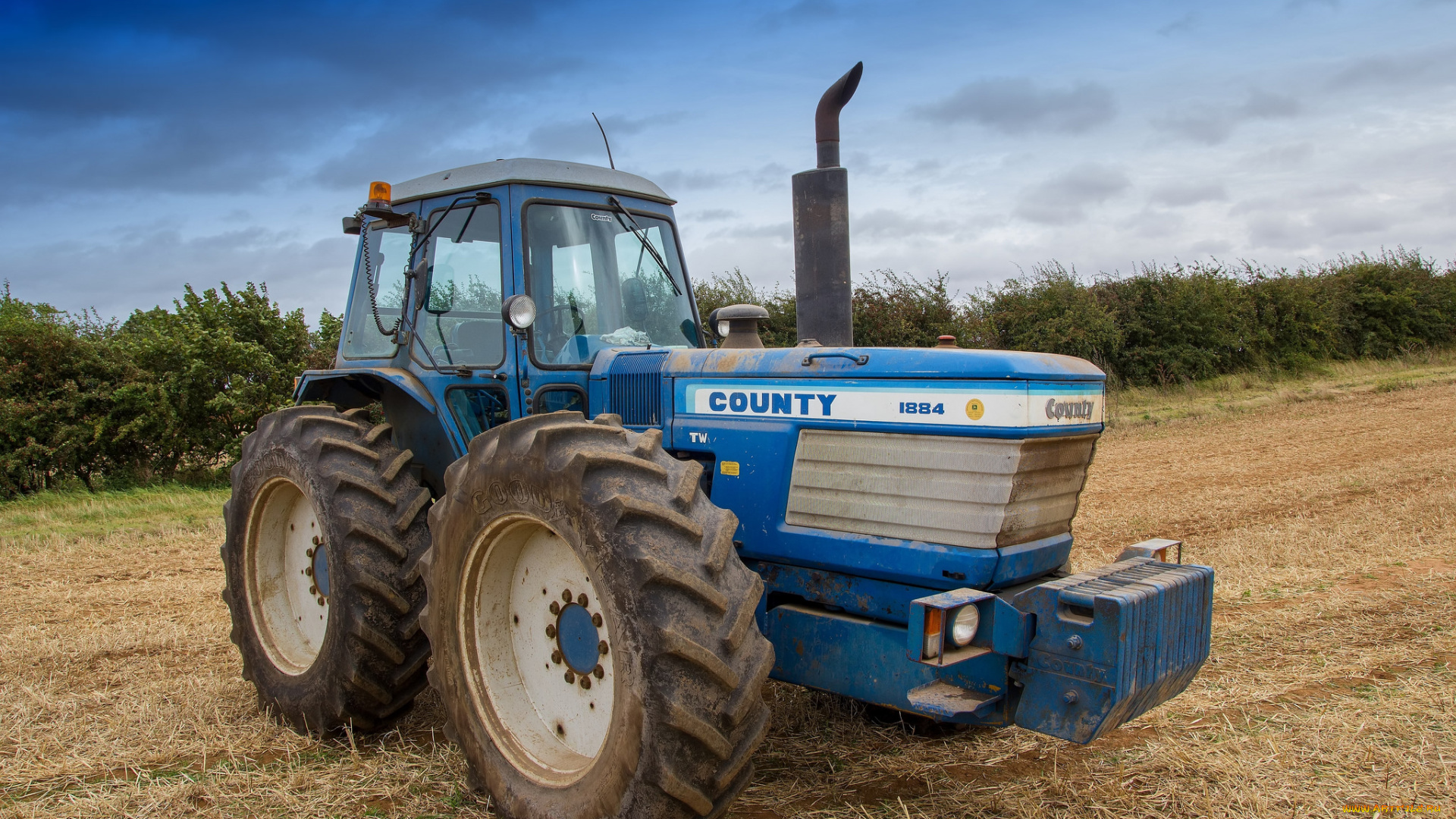 техника, тракторы, поле, трактор