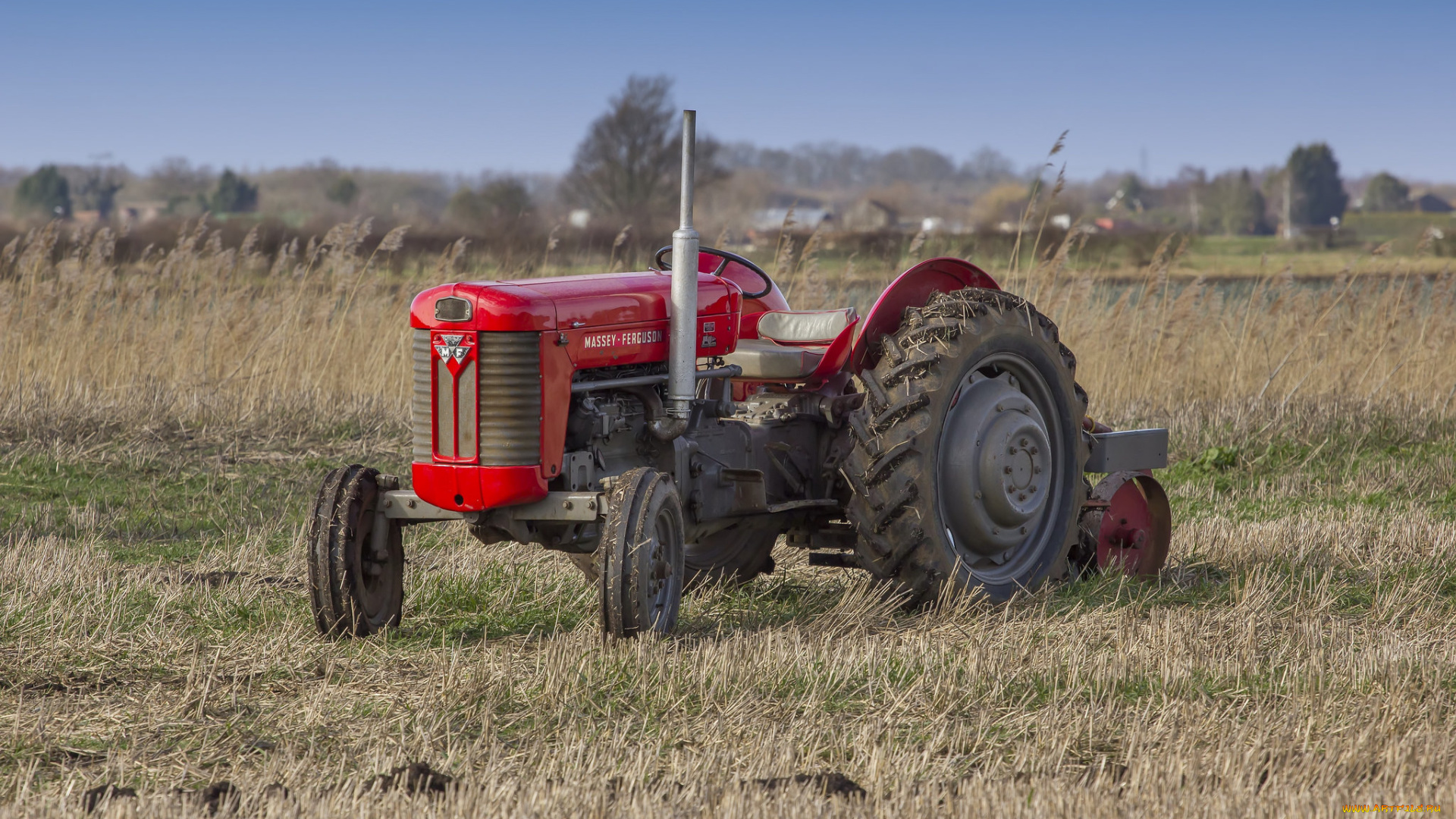 техника, тракторы, трактор, поле