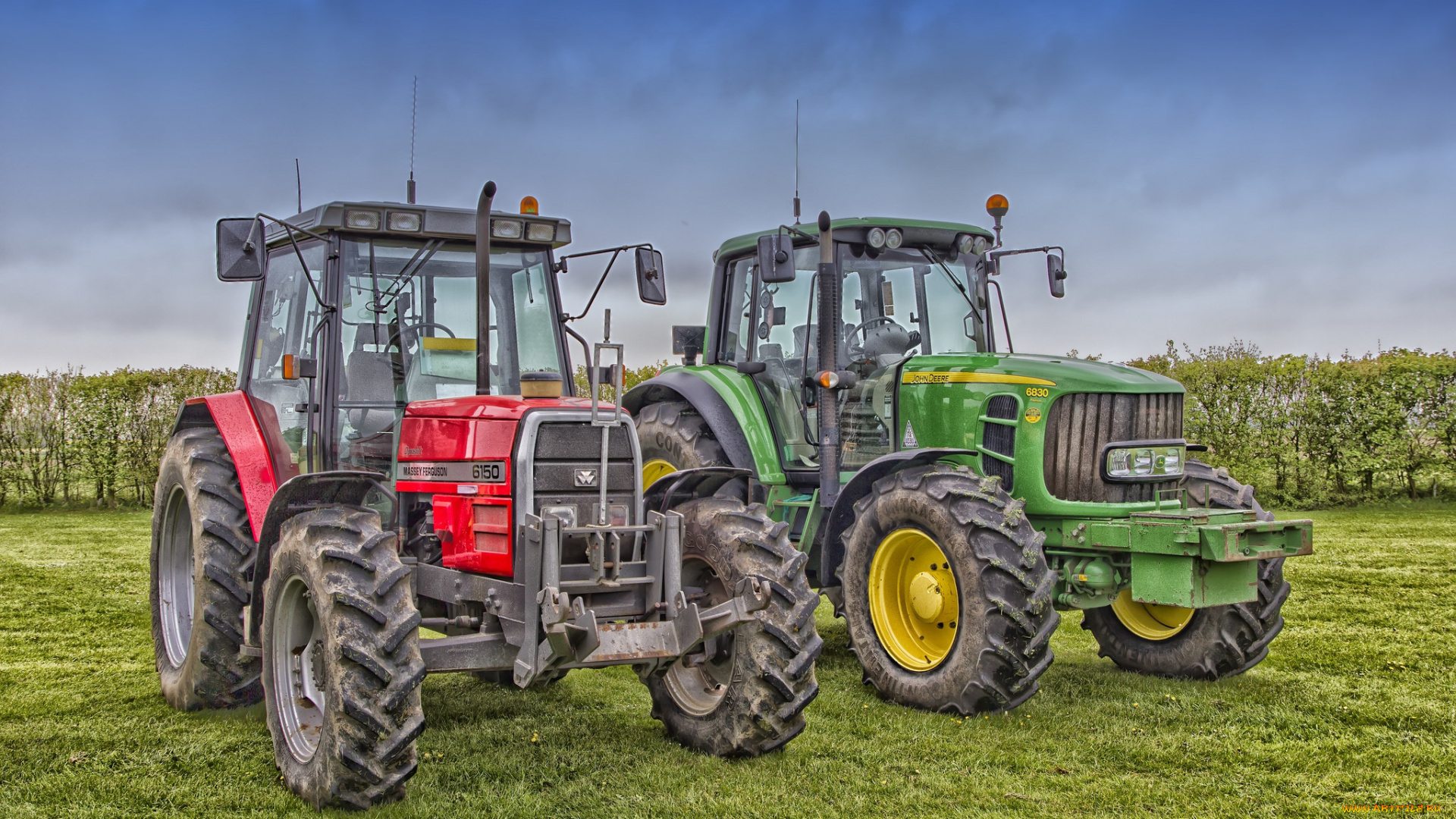 техника, тракторы, трактор, поле