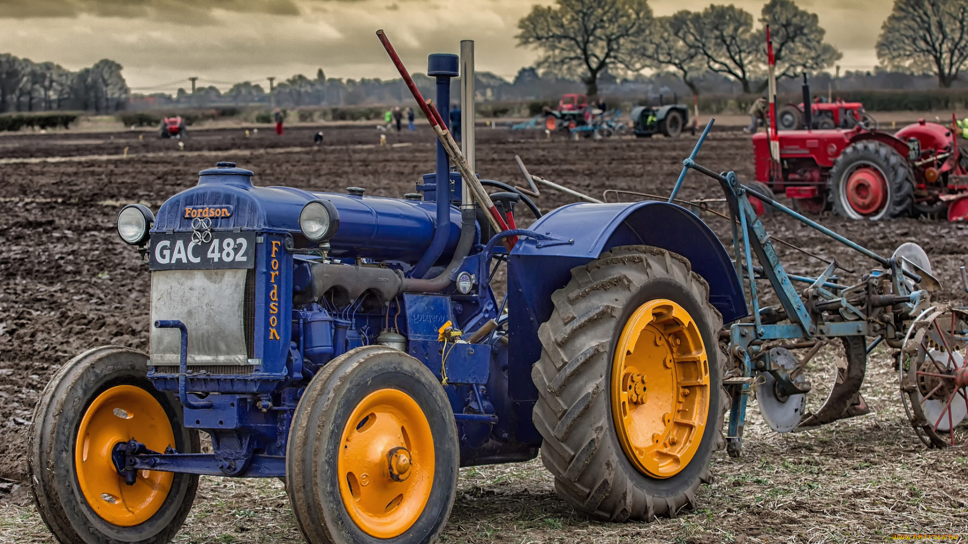 техника, тракторы, трактор, поле