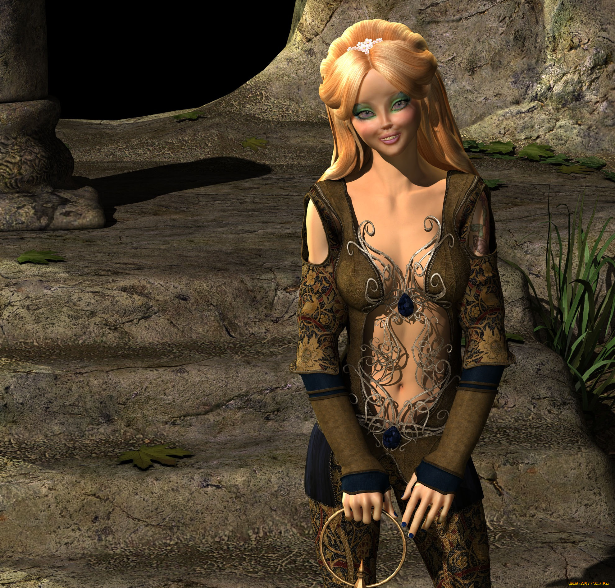 3д, графика, люди, , people, взгляд, девушка