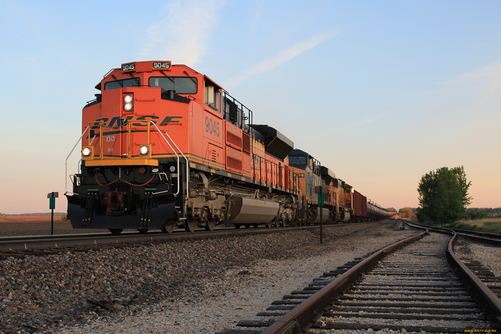 техника, поезда, дорога, рельсы, локомотив, состав, железная