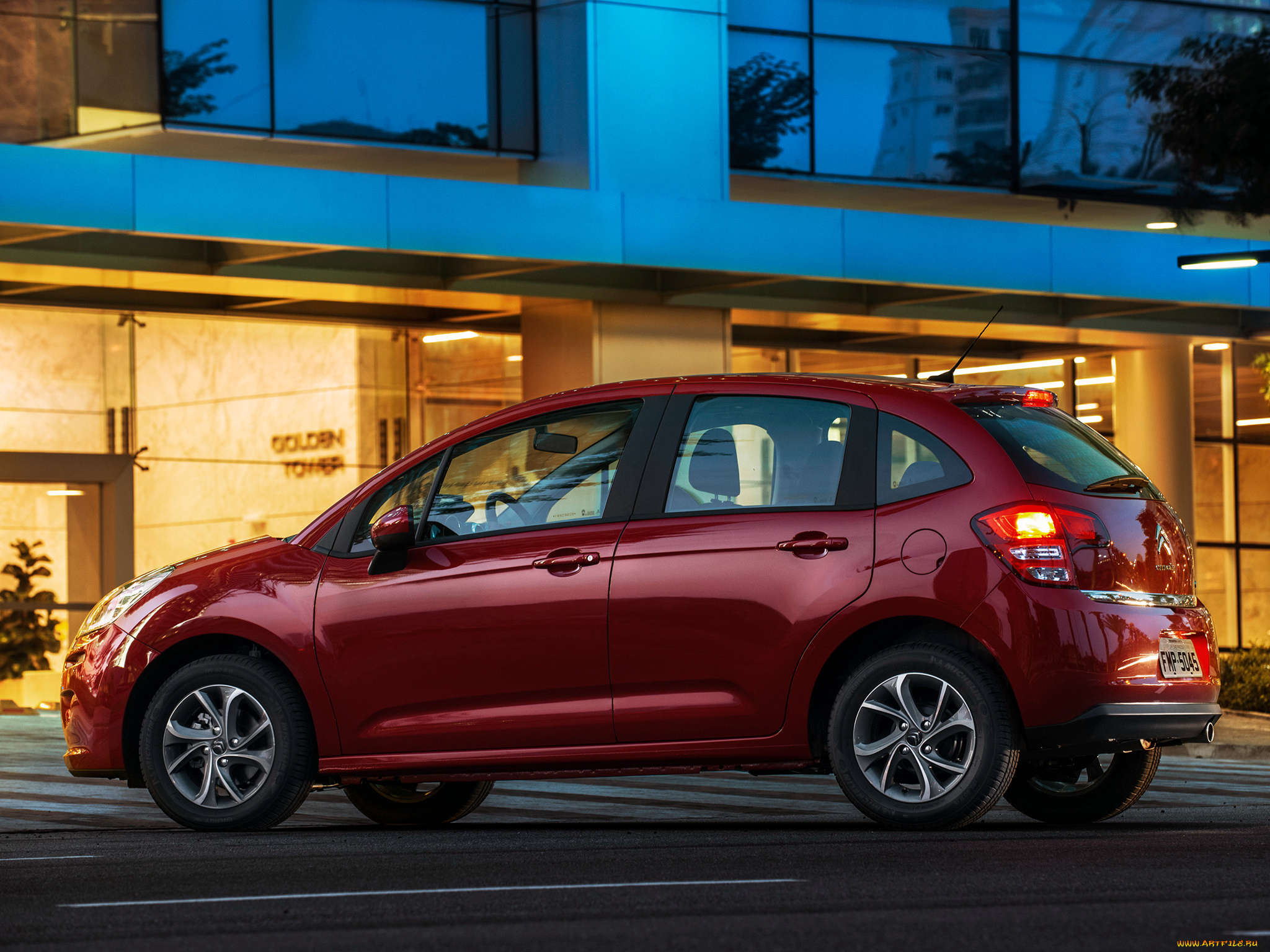 автомобили, citroen, красный, citroеn, c3, br-spec