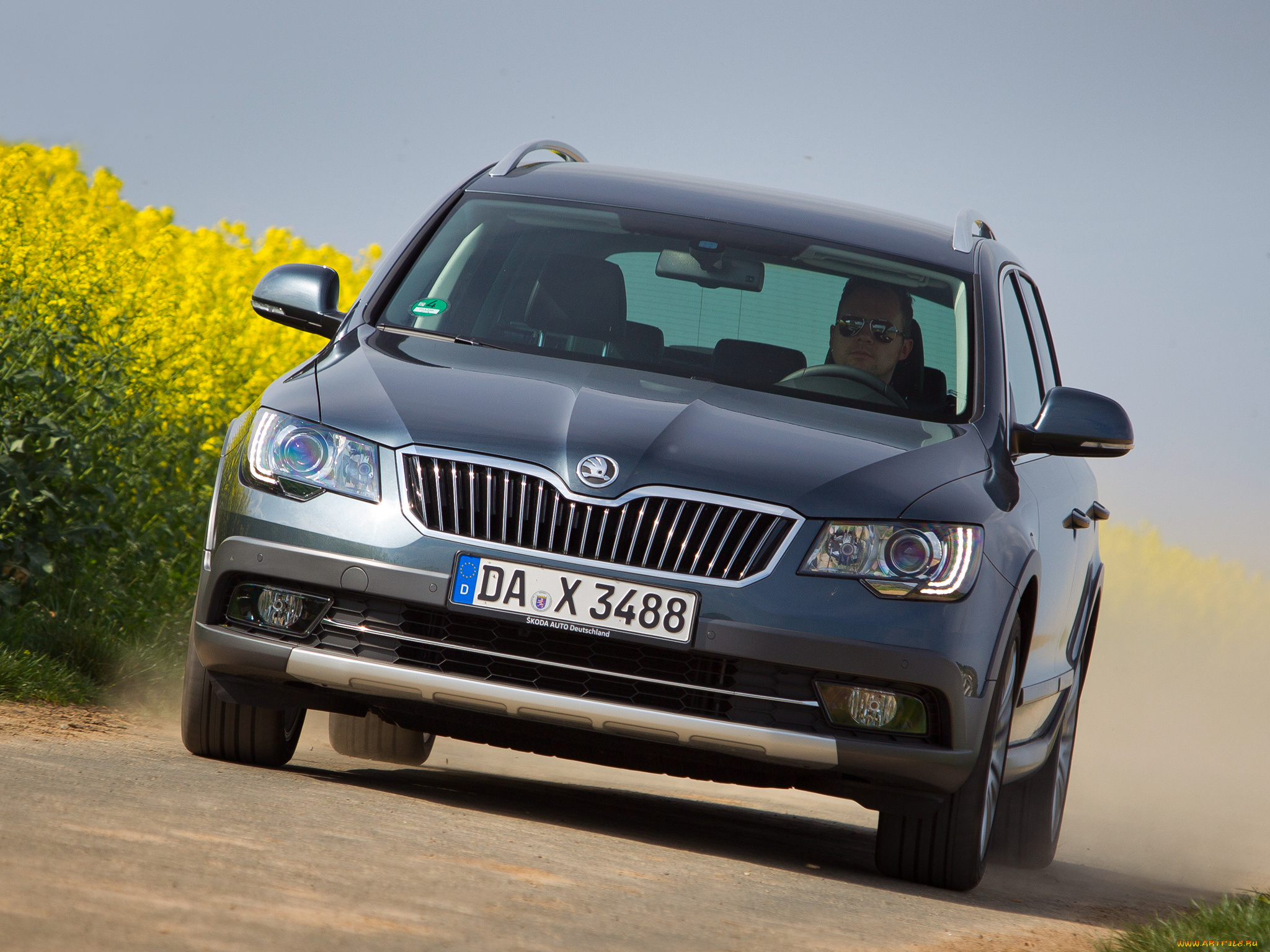 автомобили, skoda, 2014г, outdoor, combi, superb
