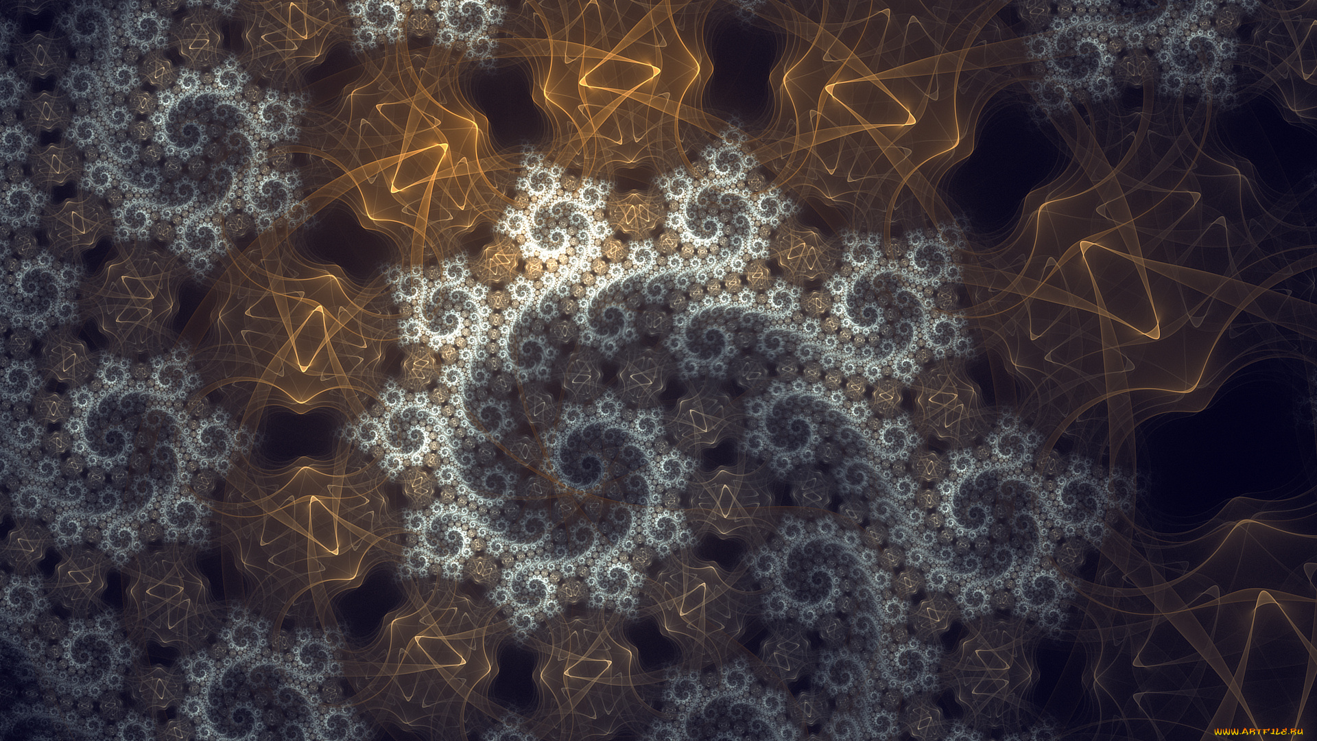 3д, графика, фракталы, , fractal, узор, фон, цвета