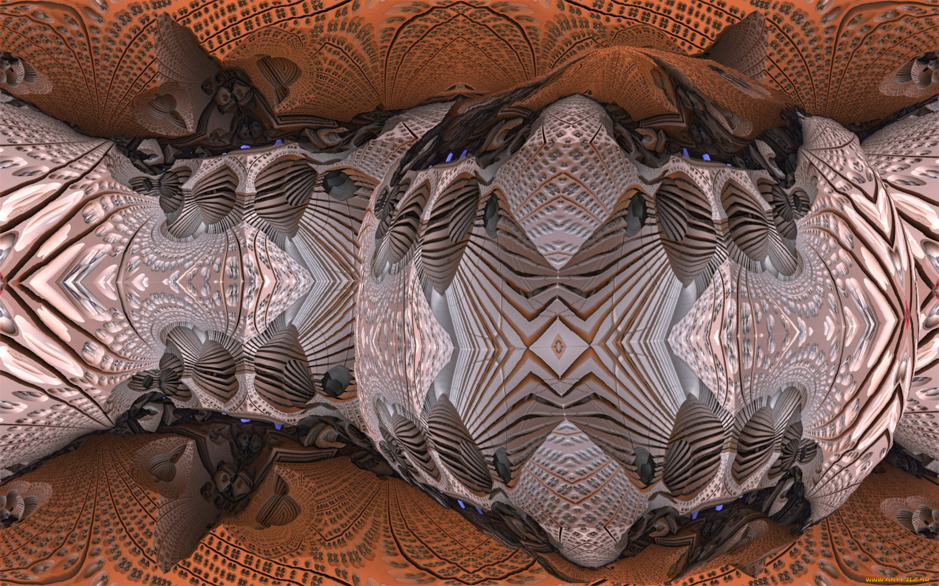 3д, графика, фракталы, , fractal, узор, фон, цвета