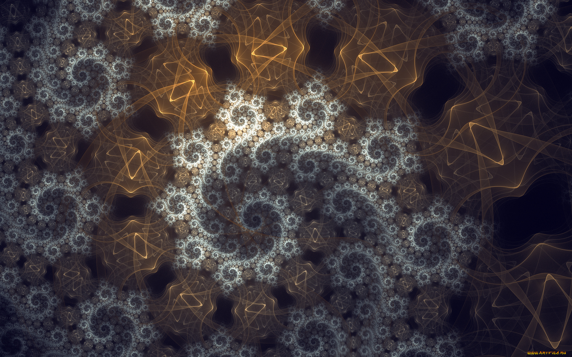 3д, графика, фракталы, , fractal, узор, фон, цвета