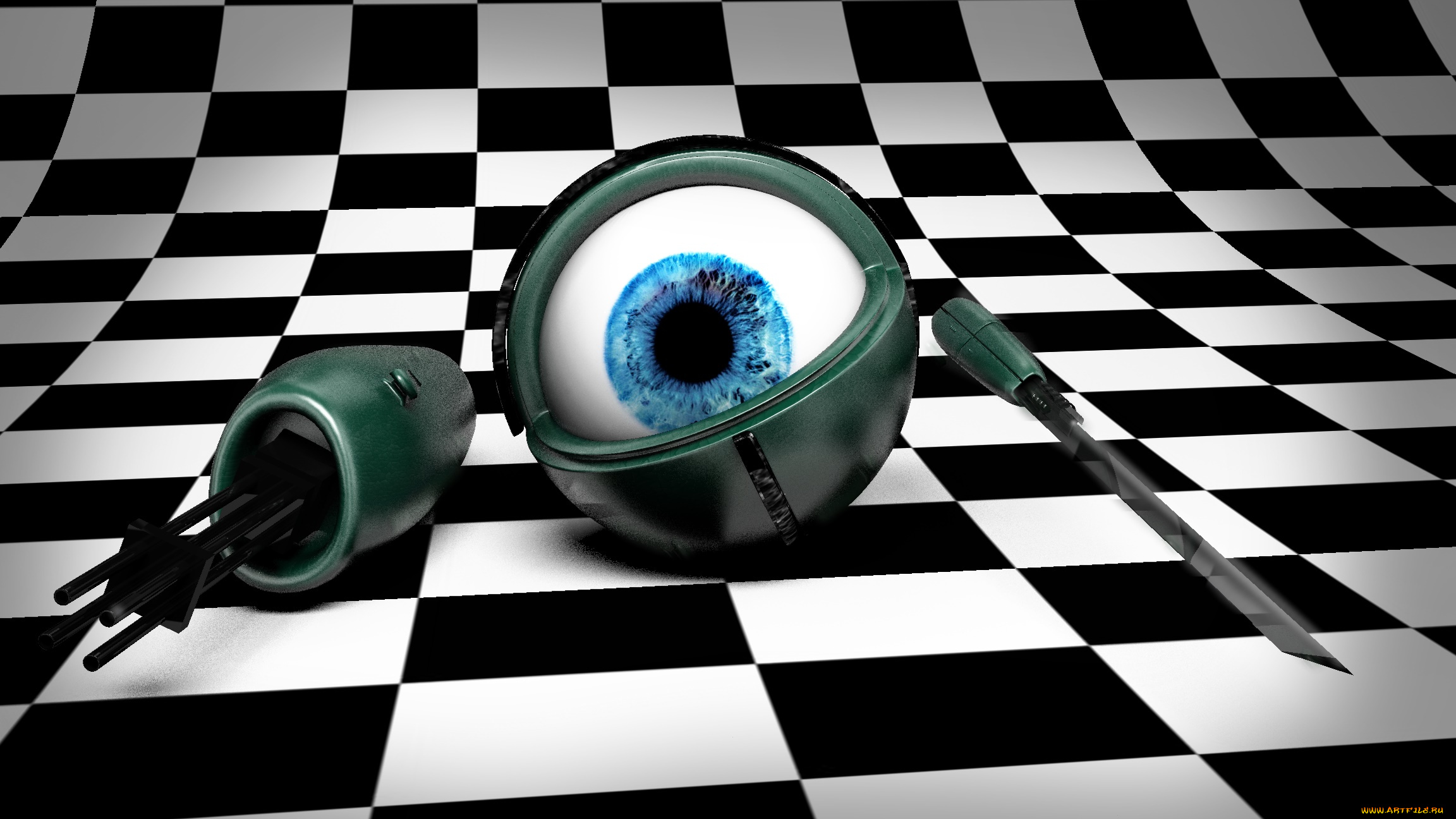 3д, графика, глаза, , eyes, узор, фон, цвета, глаз