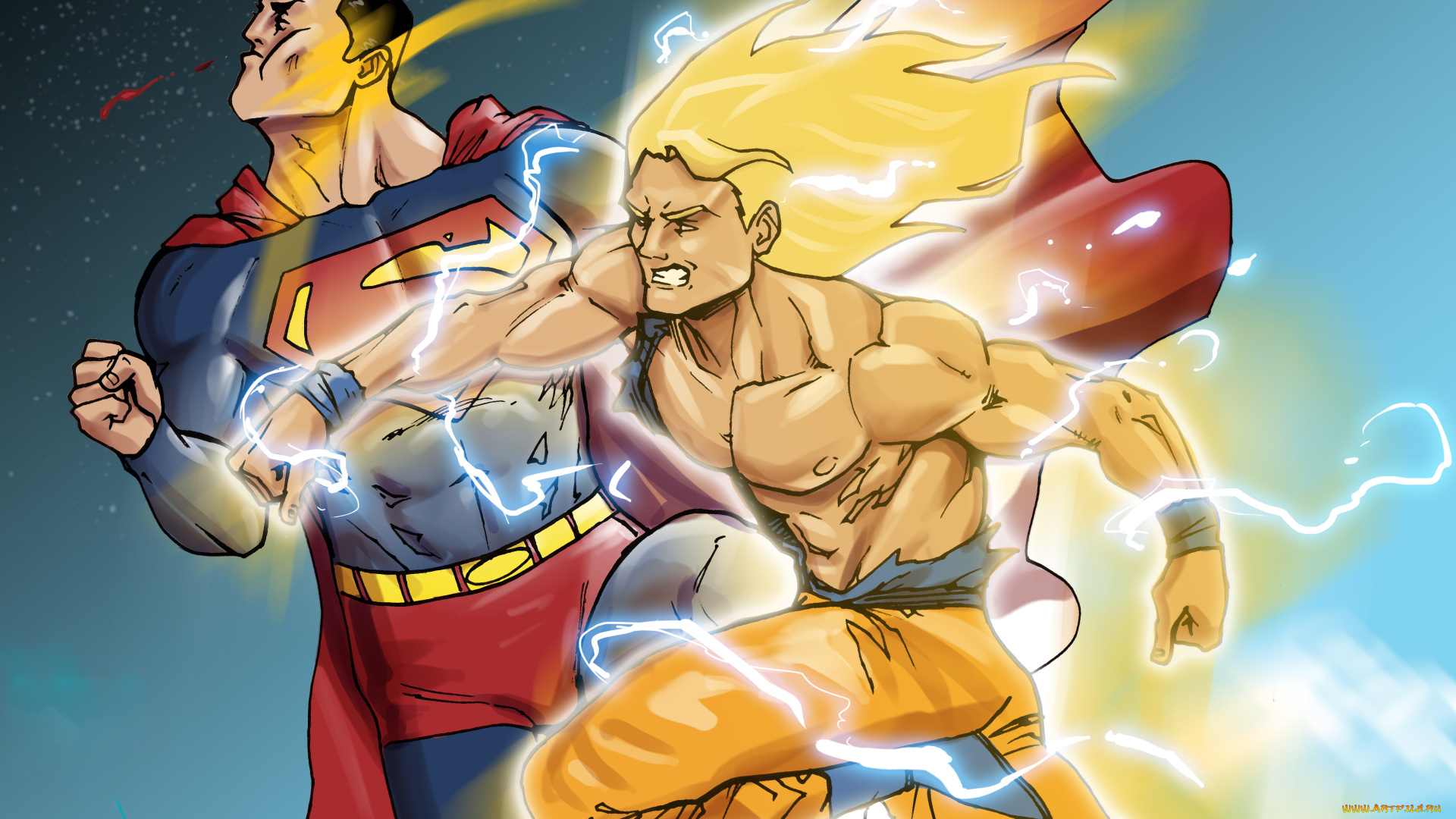 рисованное, комиксы, униформа, фон, мужчины