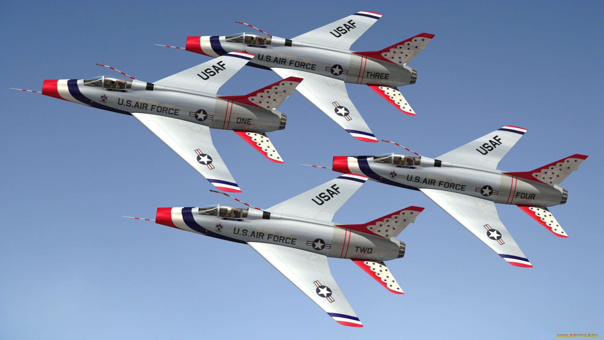 авиация, 3д, рисованые, v-graphic, полет, самолет