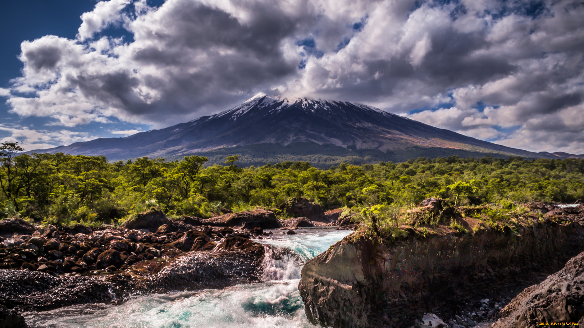 природа, горы, простор