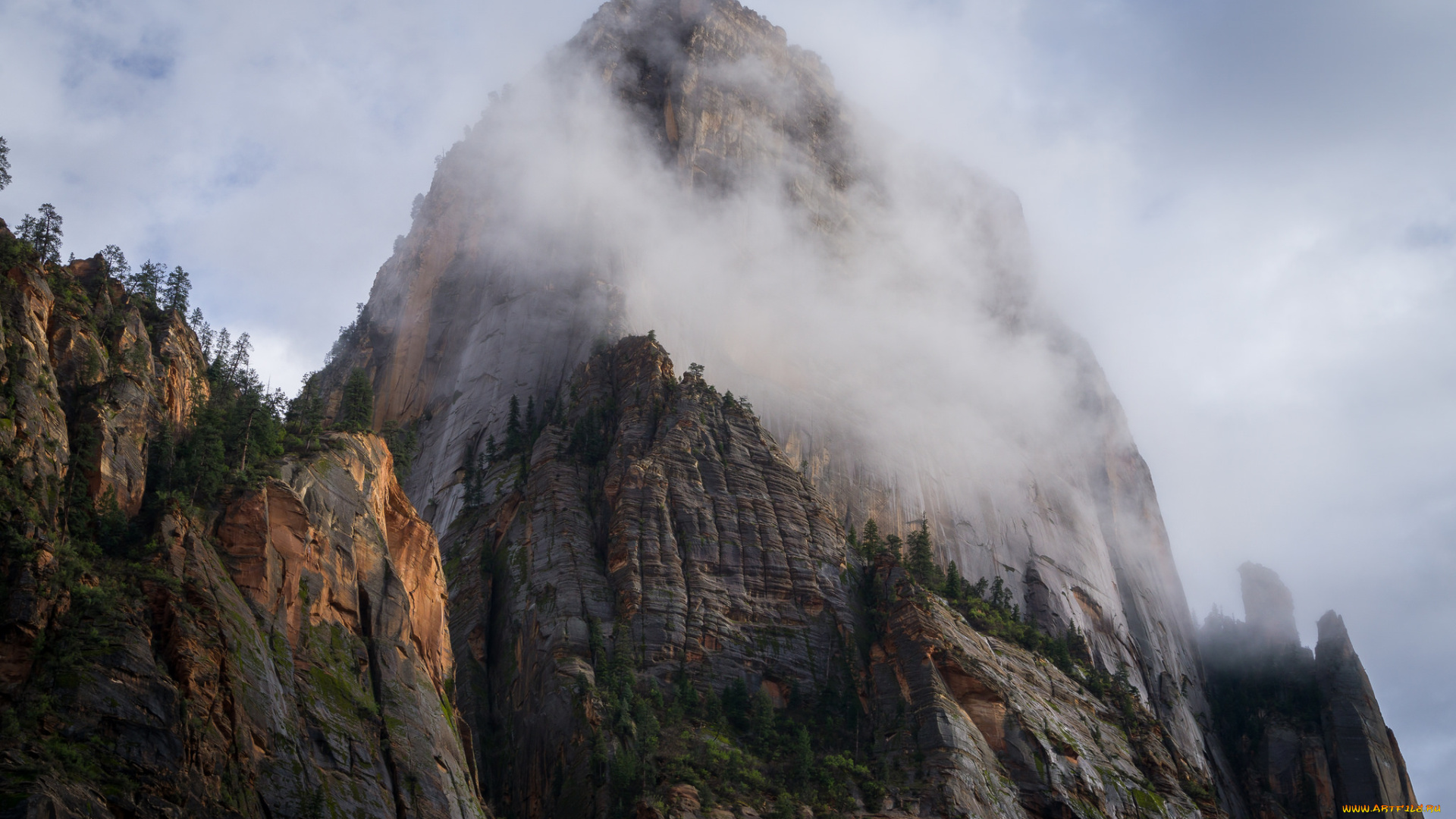 природа, горы, простор