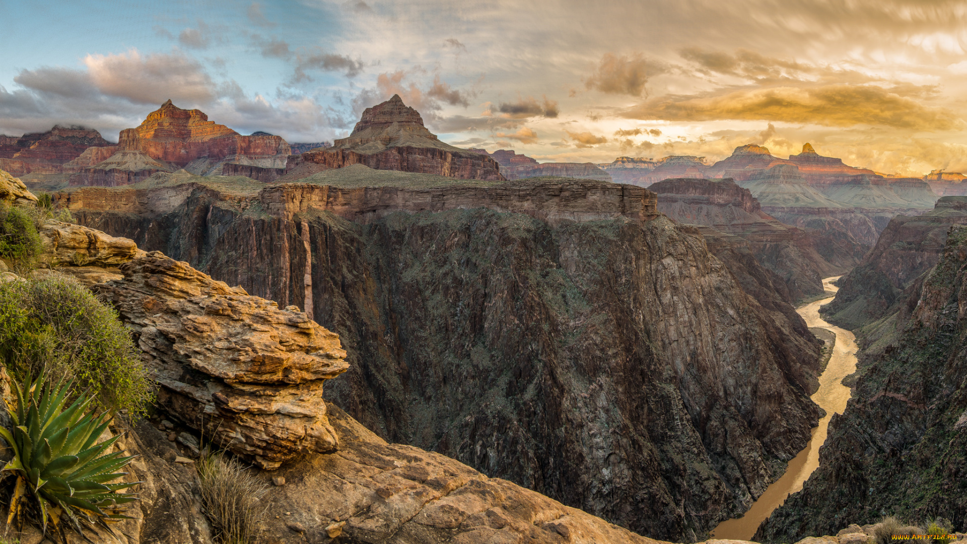 природа, горы, простор