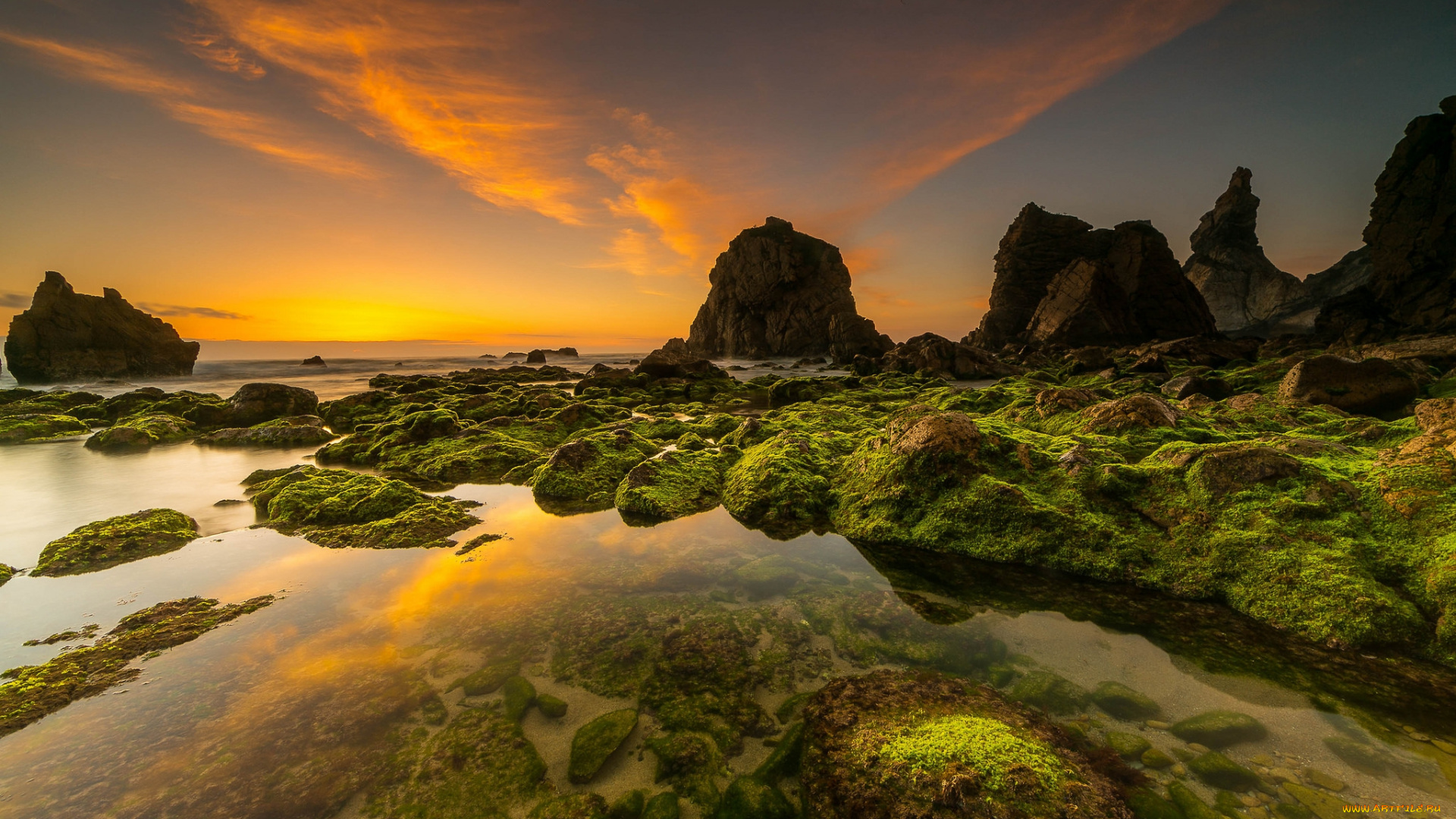 природа, восходы, закаты, рассвет