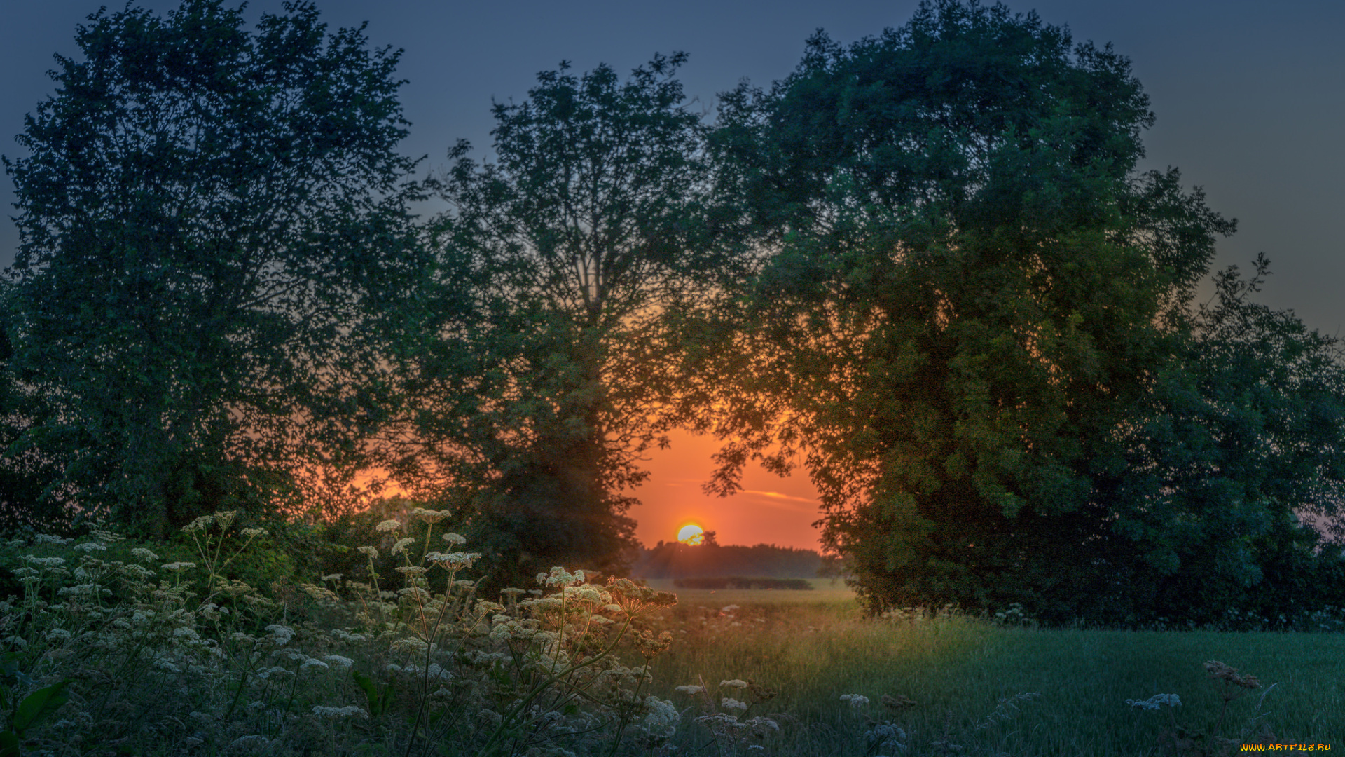 природа, восходы, закаты, рассвет