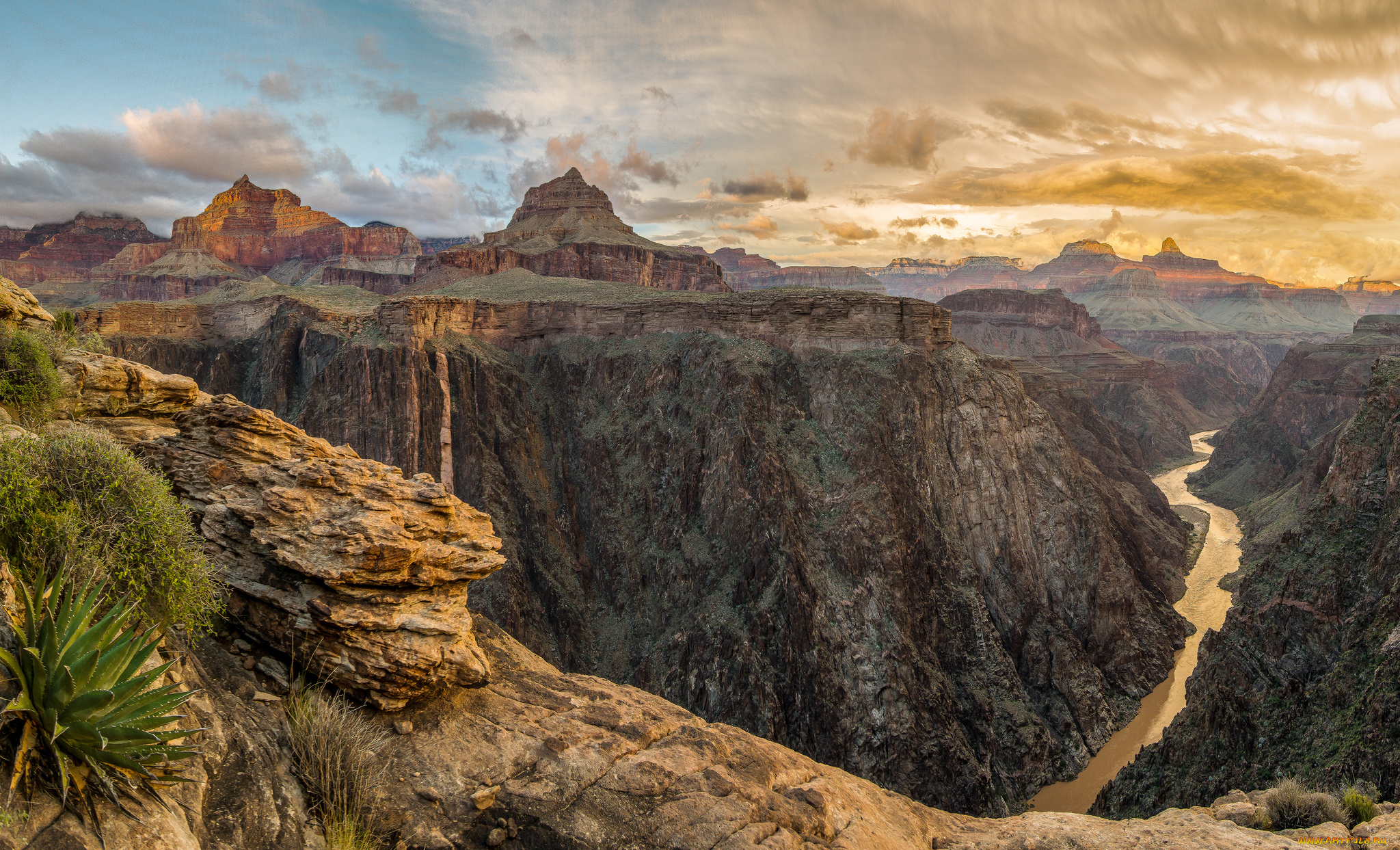 природа, горы, простор