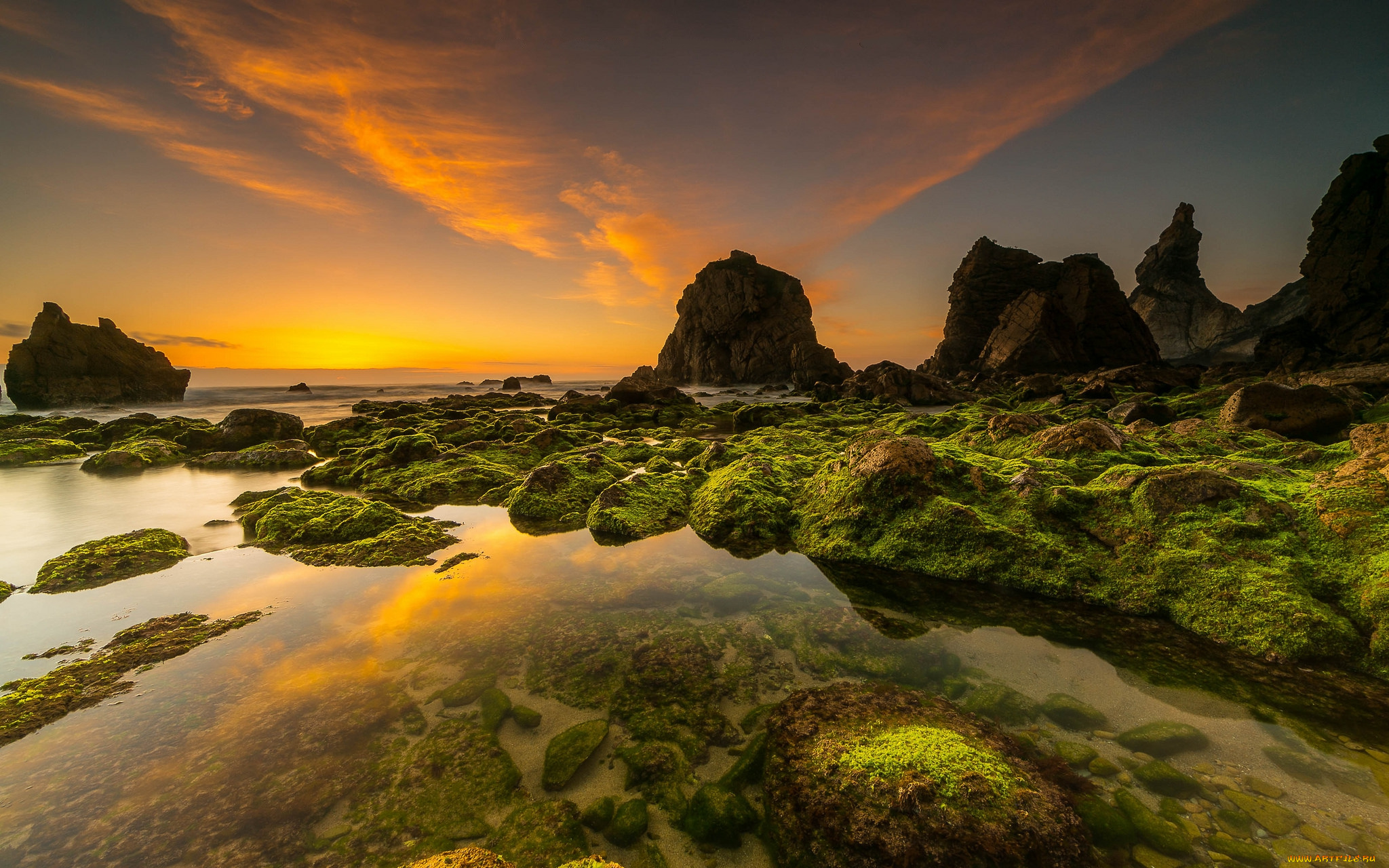 природа, восходы, закаты, рассвет