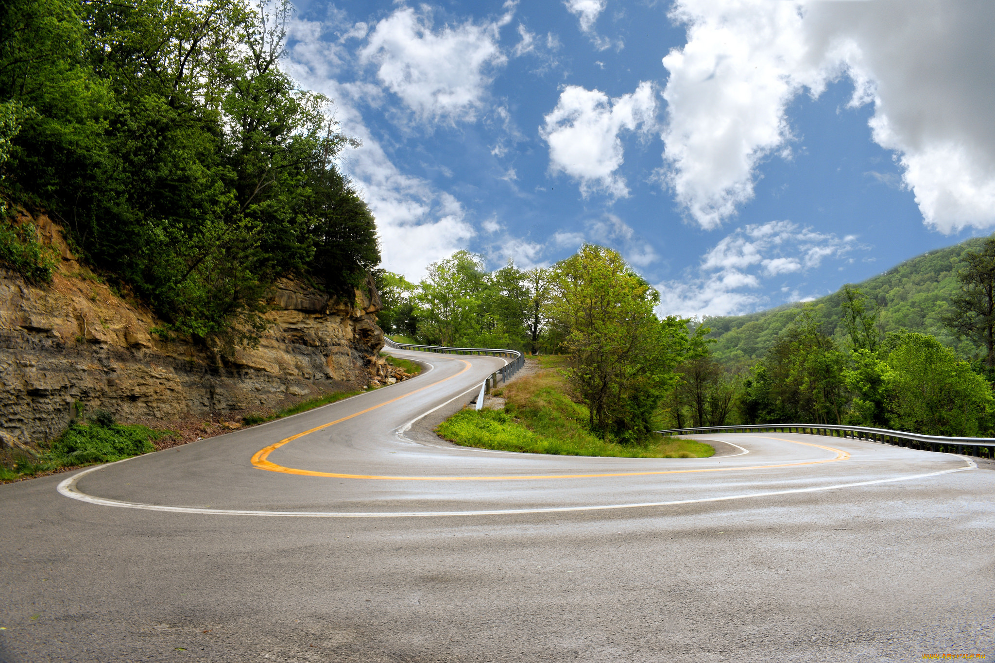 природа, дороги, тракт